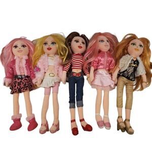 Vintage Ty Girlz Dolls Sizzlin Sue Classy Carla Jammin Jenna Lovely Lola